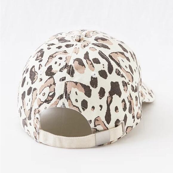 Aerie Leopard Camo Print Baseball Hat - Picture 11 of 11